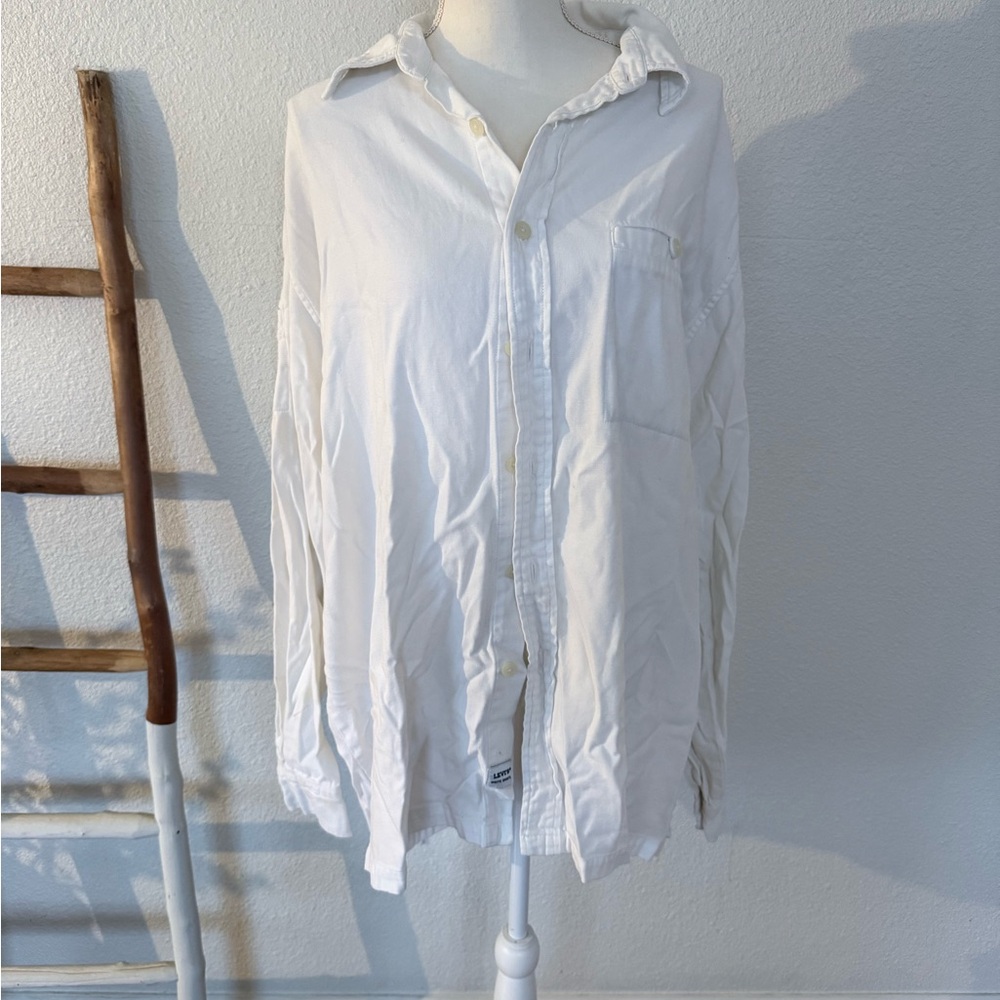 Levi's Vintage White Button Shirt